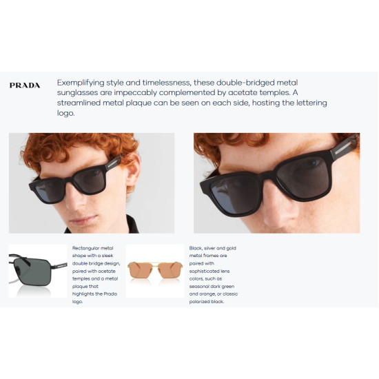 Prada PRA57S 1AB5Z1 Polarized